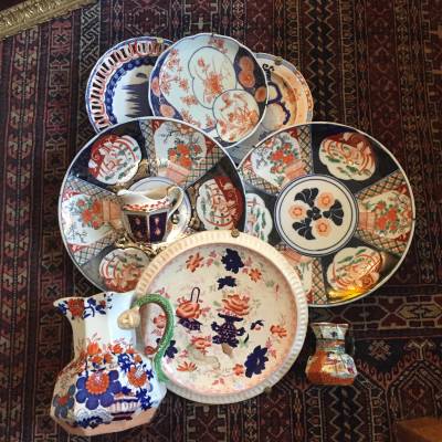 assiettes asiatiques anciennes
