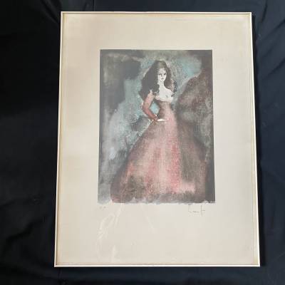 Leonor Fini lithographie