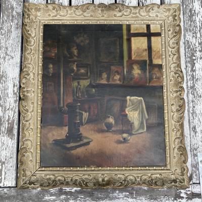 atelier peintre montmartrois Montmartre
