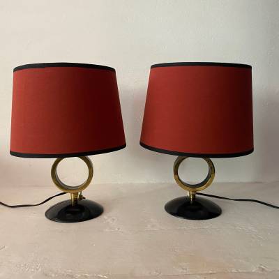 paire lampes néoclassiques