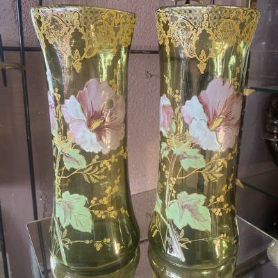 paire vases Legras