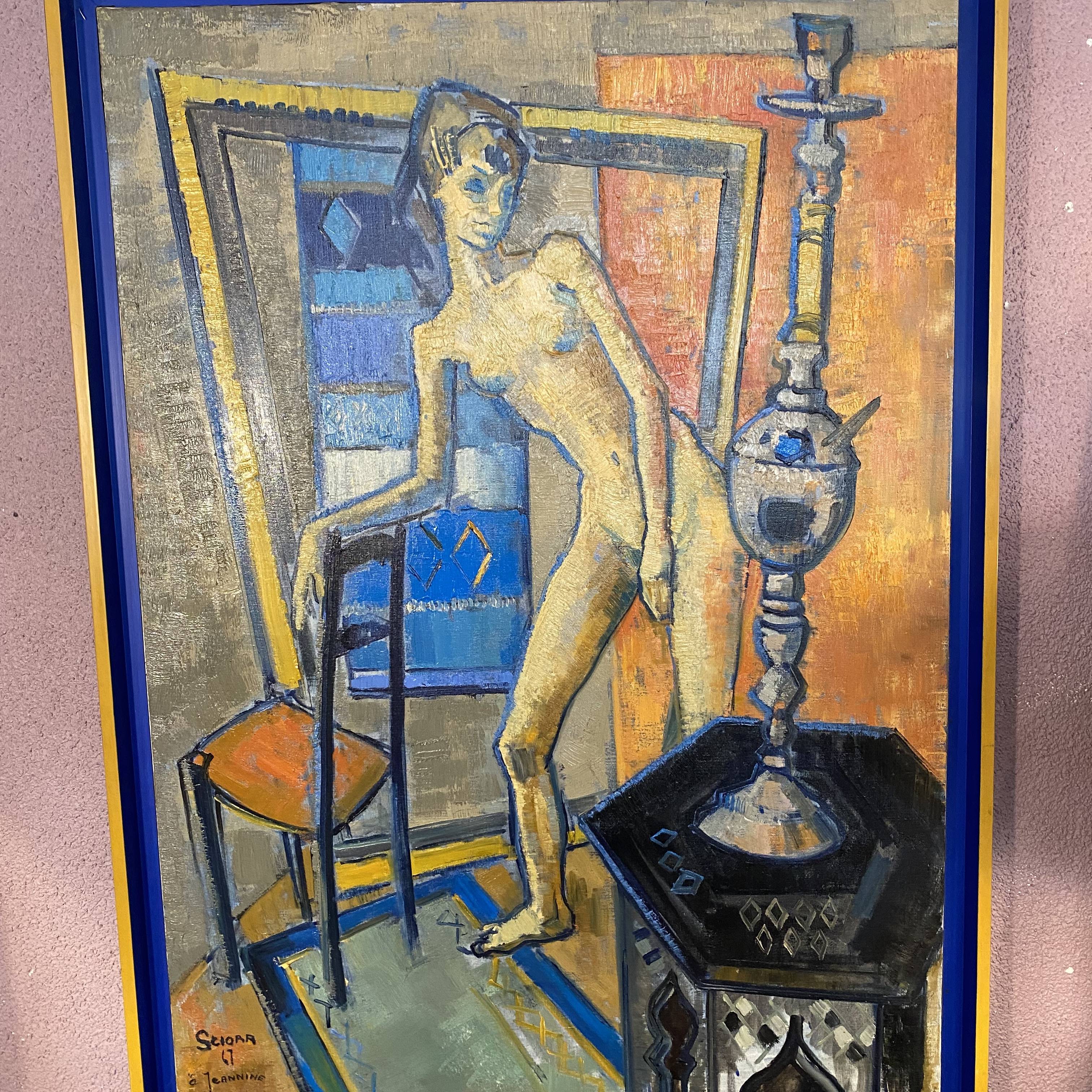 sciora nu au narguilé