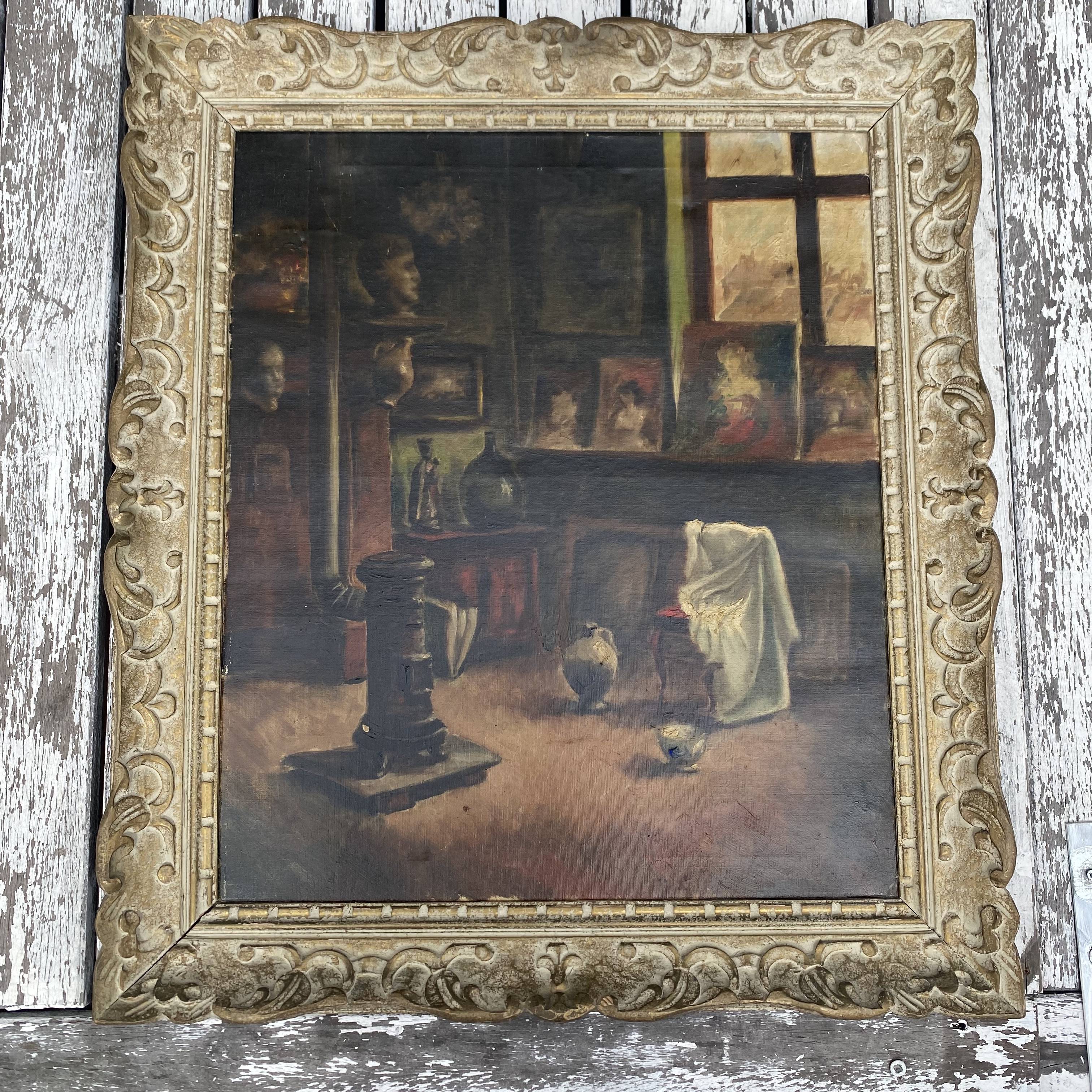 atelier peintre montmartrois Montmartre