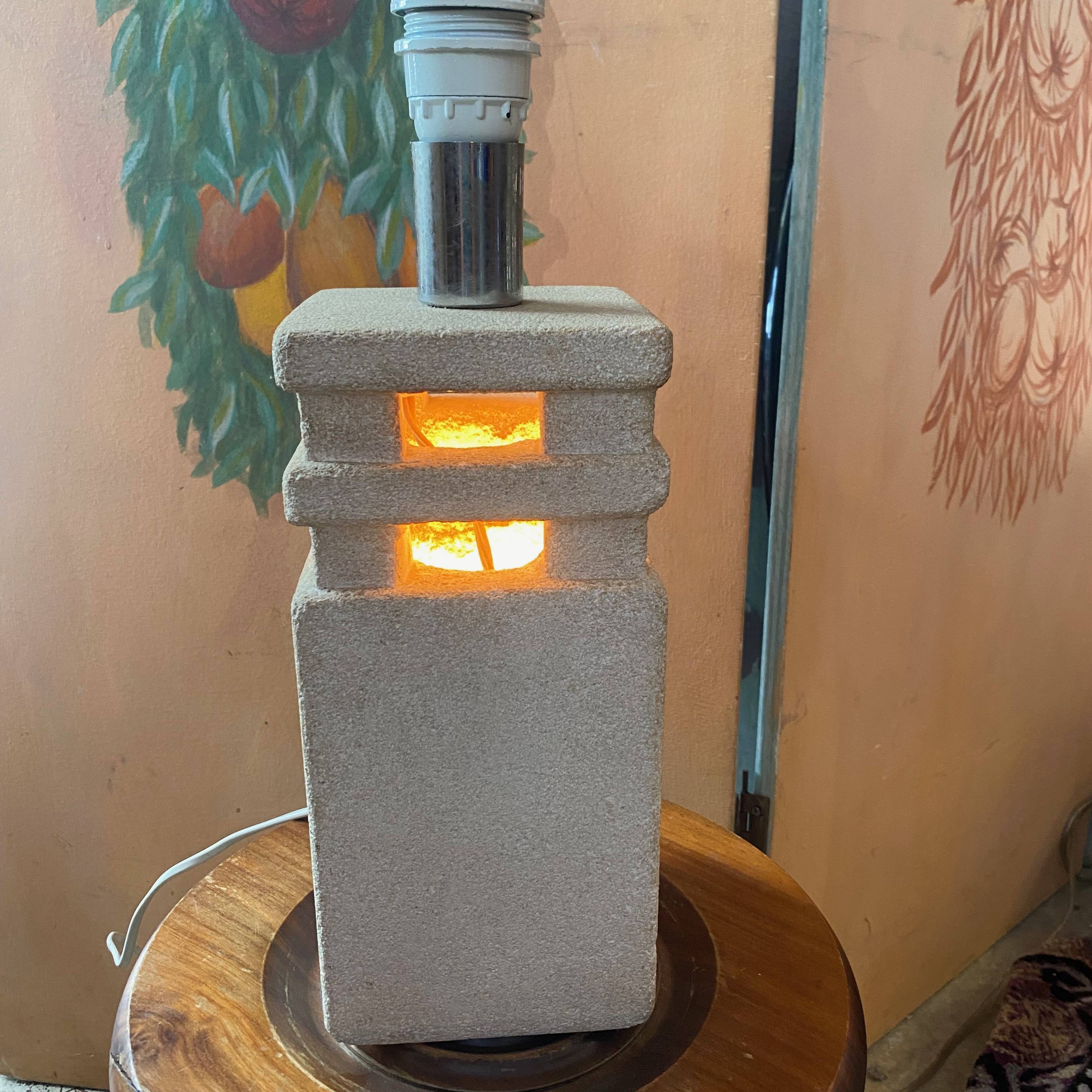 lampe en pierre albert tormos