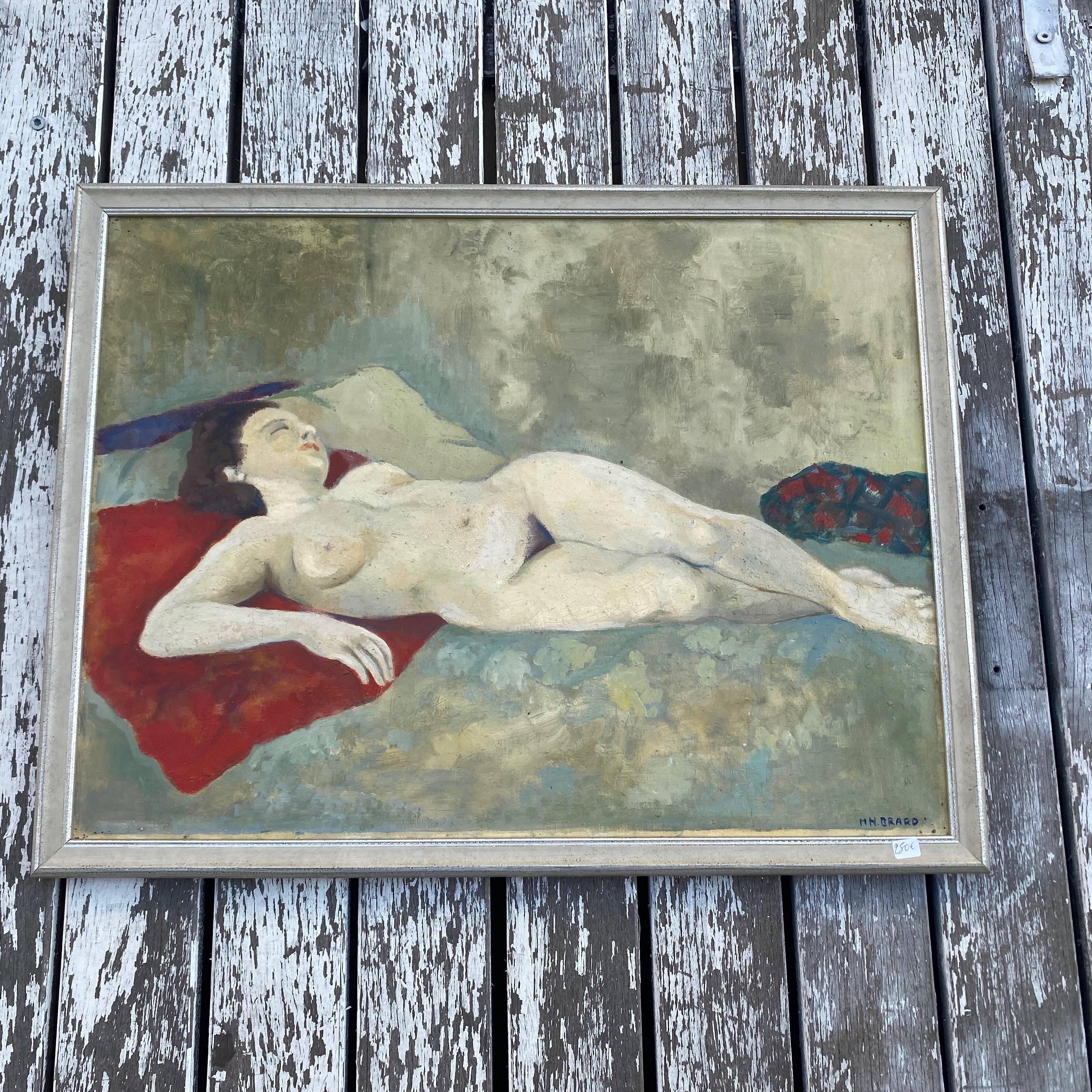 tableau nu allongé