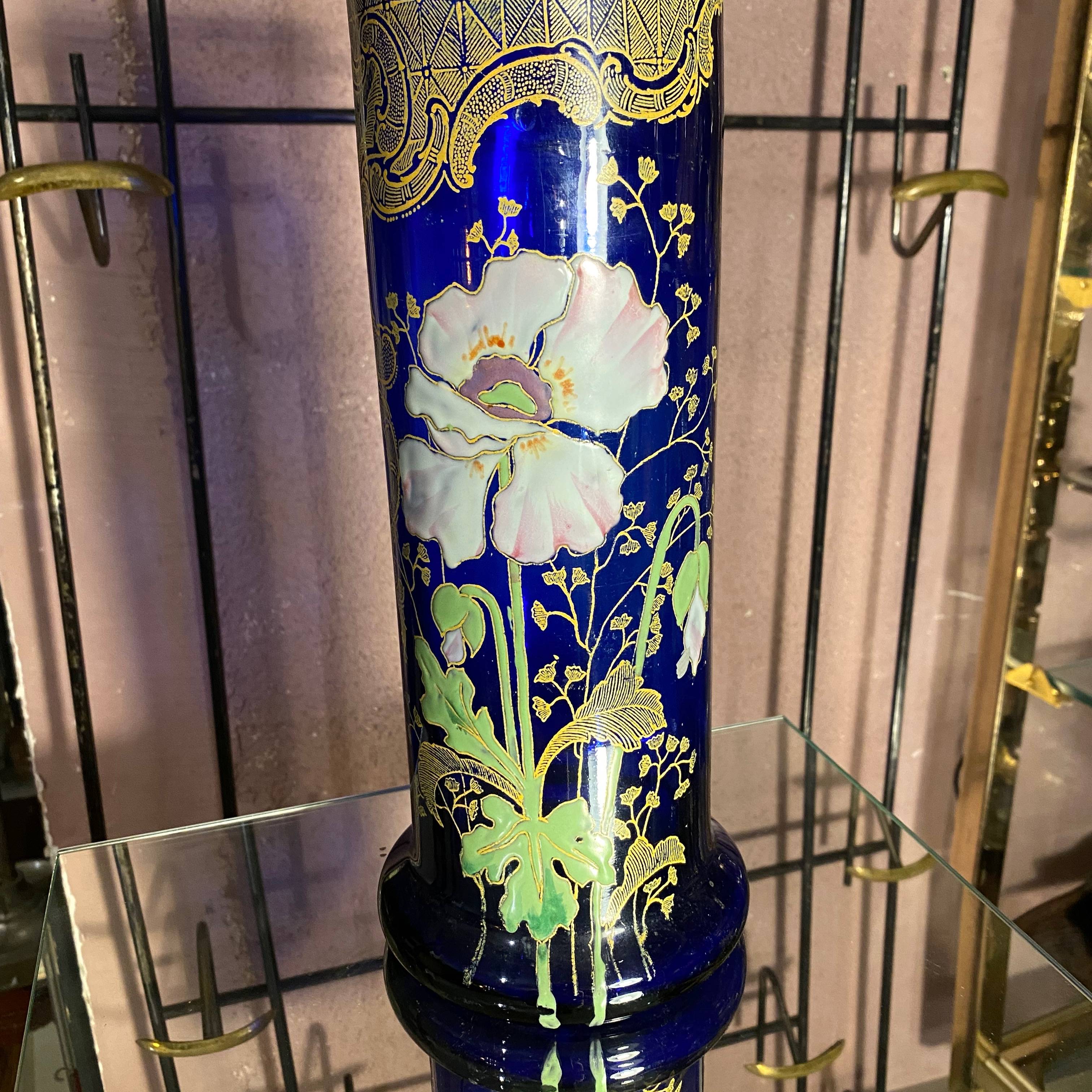 vase émaillé Legras vase émaillé legras